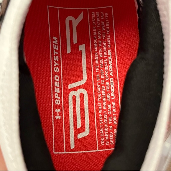 Under Armour Clone Blur MC Football Cleats Men’s Size 8 3023189-100 RARE - Picture 10 of 11